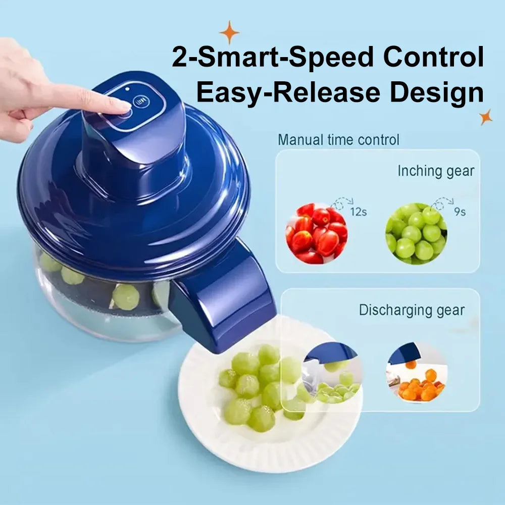 Cordless Automatic Fruit & Vegetable Peeler – 5-Blade, USB-C Rechargeable