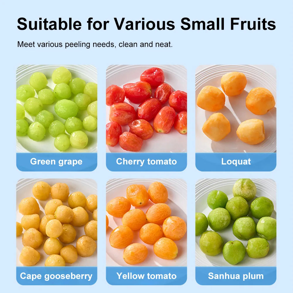 Cordless Automatic Fruit & Vegetable Peeler – 5-Blade, USB-C Rechargeable
