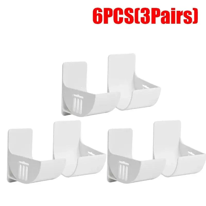 Wall Mounted Bin Bag Dispenser & Holder – Kitchen Organiser (2, 4 or 6 Pack)