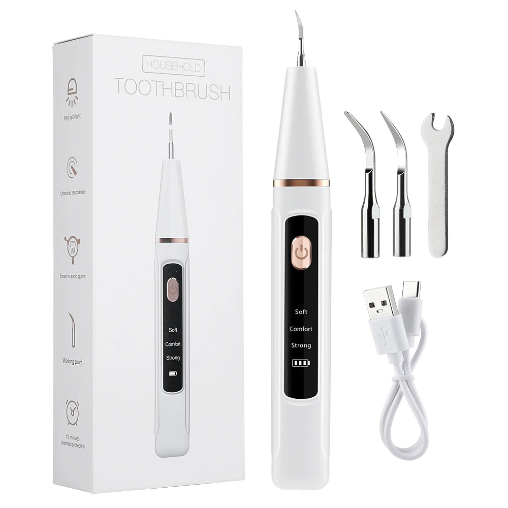 Ultrasonic Dental Scaler – Electric Plaque Remover & Teeth Whitening Tool