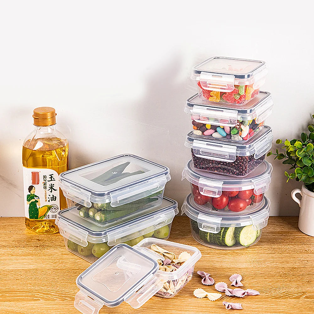 12-Piece Airtight Food Storage Box Set with Lids – Fridge & Meal Prep Organiser