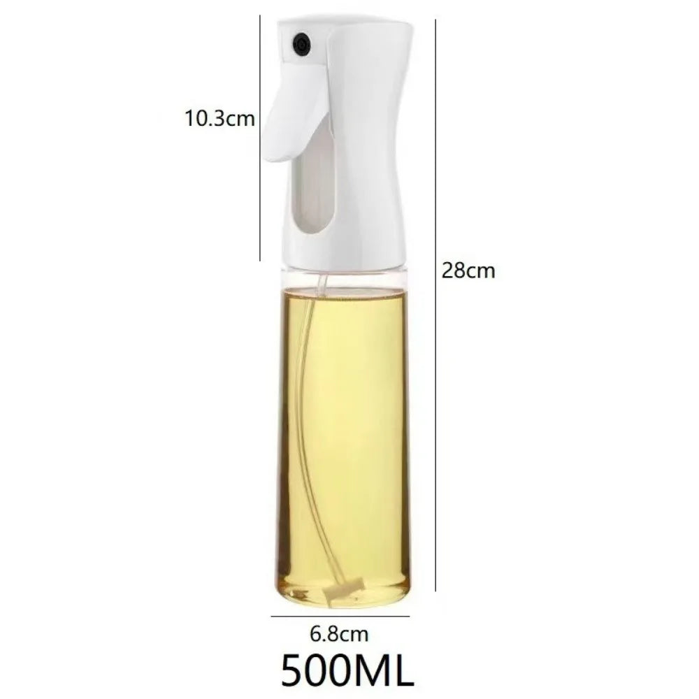 Oil Spray Bottle for Cooking – Reusable Mist Sprayer for Olive Oil & Vinegar (200ml, 300ml, 500ml)