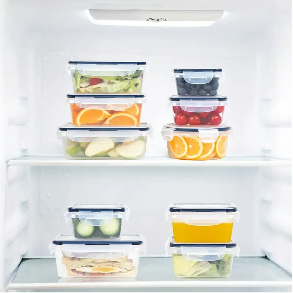 12-Piece Airtight Food Storage Box Set with Lids – Fridge & Meal Prep Organiser