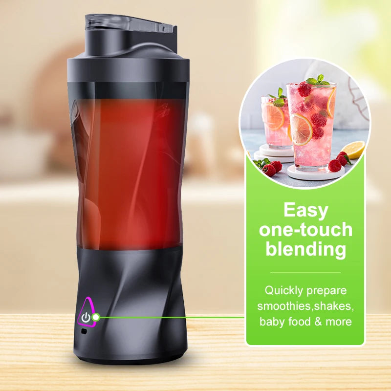 700ml Portable USB Rechargeable Blender – Smoothies, Shakes & Juices On the Go