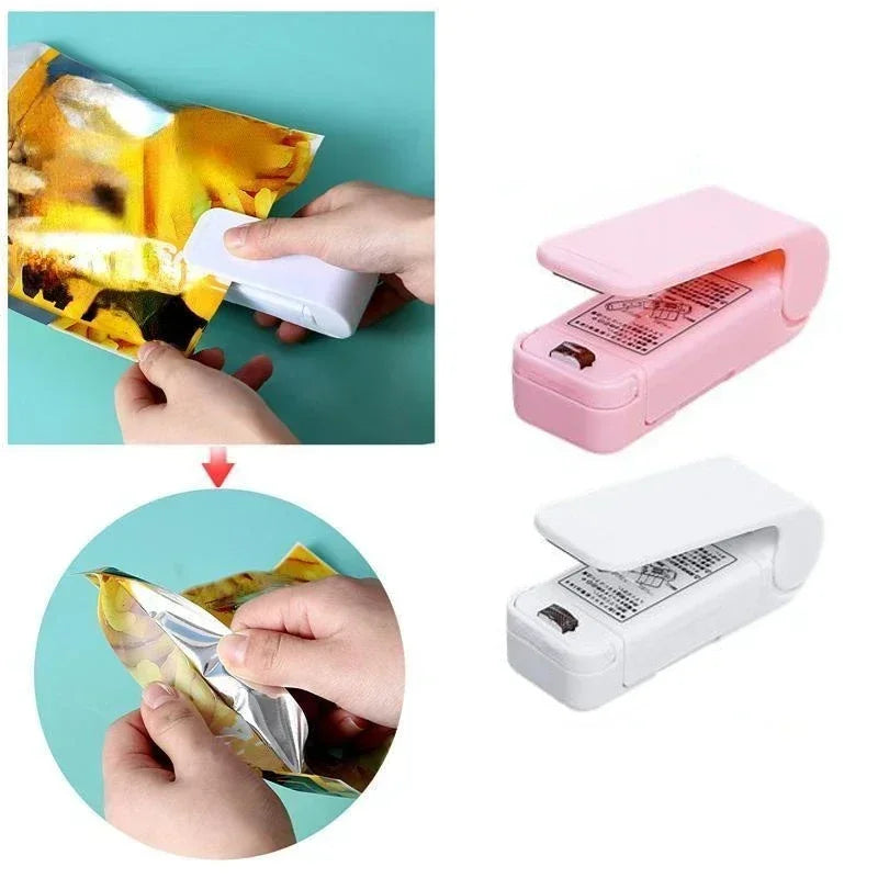 Mini Handheld Bag Sealer – Keep Food & Snacks Fresh Longer