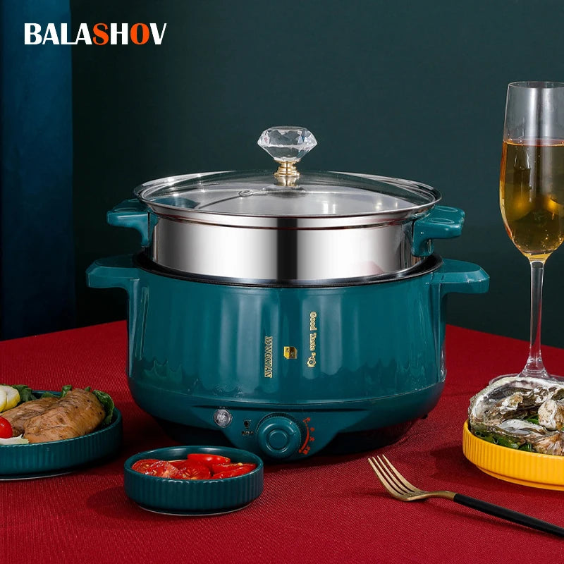 Electric Multi-Cooker with Non-Stick Pan – Rice, Soup & Hotpot | 1.7L, 2.7L & 3.2L