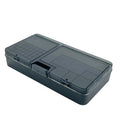 Transparent Plastic Parts & Screw Storage Box with Grid Dividers