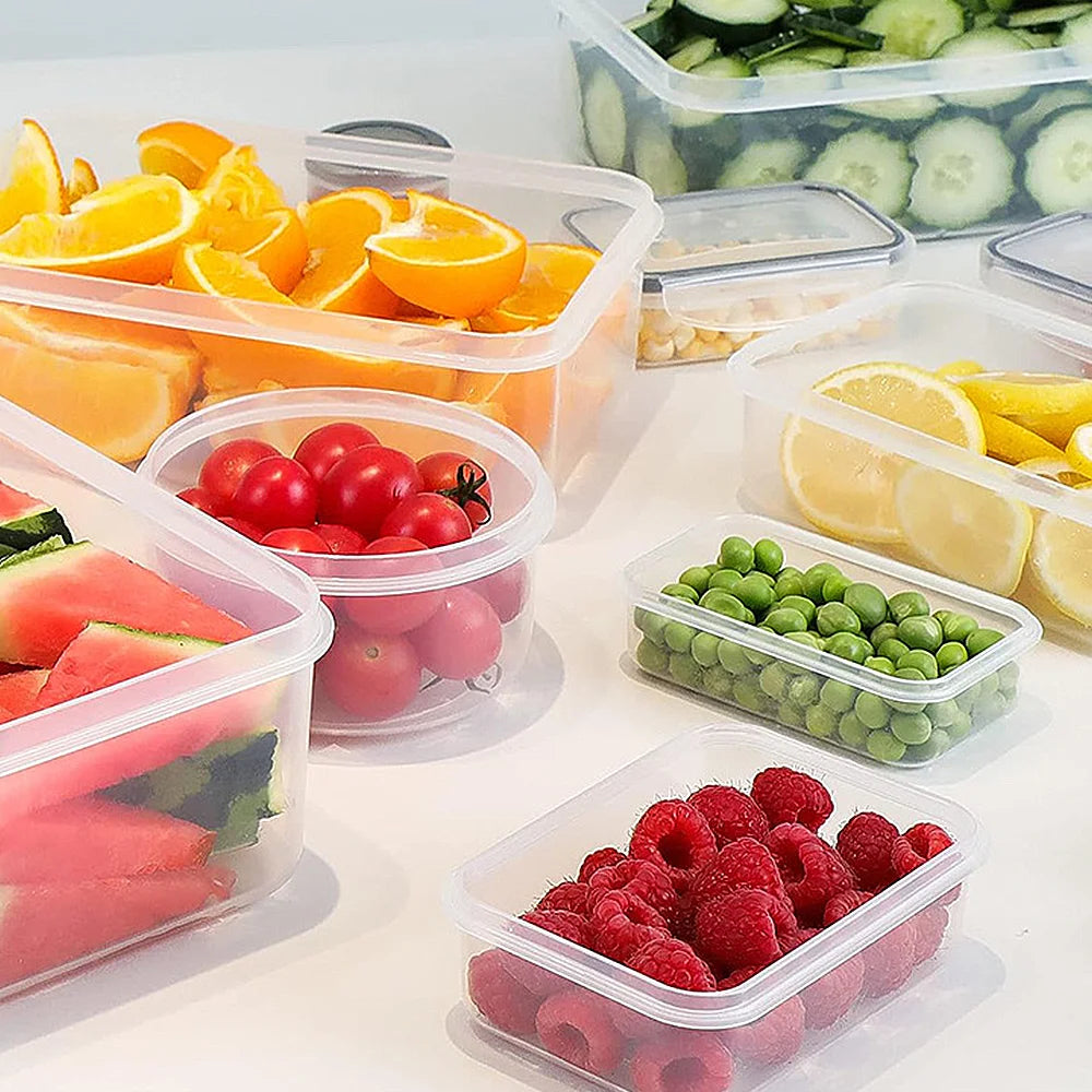 12-Piece Airtight Food Storage Box Set with Lids – Fridge & Meal Prep Organiser