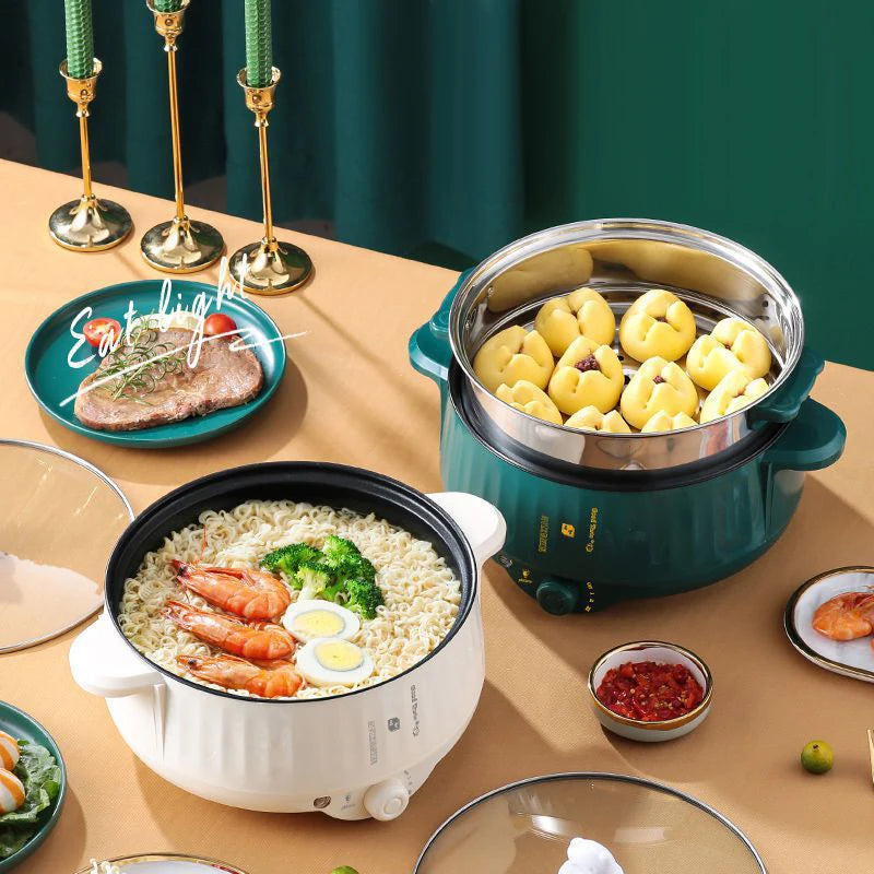 Electric Multi-Cooker with Non-Stick Pan – Rice, Soup & Hotpot | 1.7L, 2.7L & 3.2L