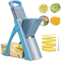 4-in-1 Adjustable Vegetable Slicer – Safe Mandoline with Julienne, Dicer & Slice Modes
