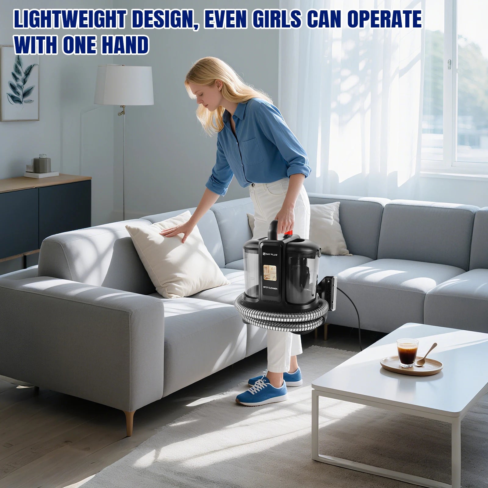 Portable Spot & Stain Cleaner Machine – Carpet, Upholstery, Sofa & Car Seats