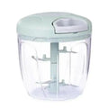 Manual Pull-Cord Garlic Chopper & Vegetable Slicer – 500ml & 900ml, CE Certified