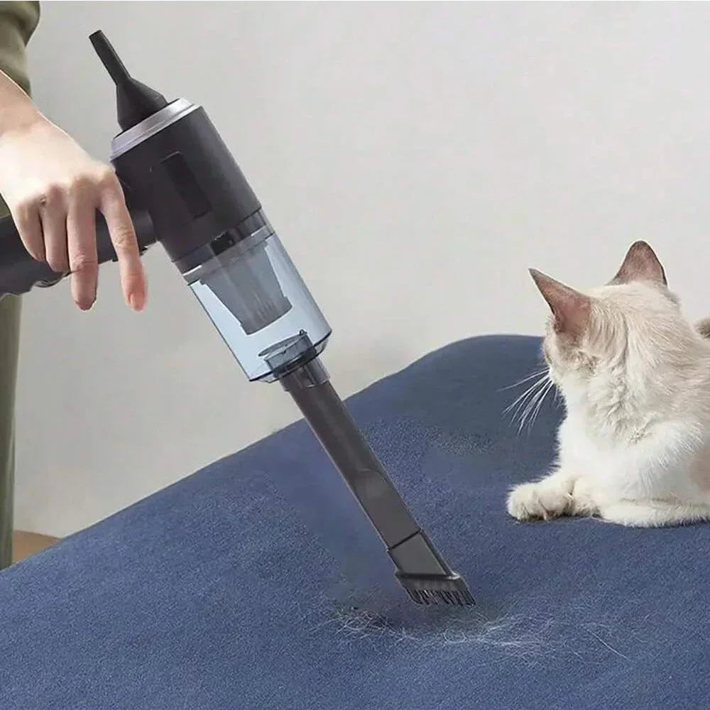 120W Cordless Handheld Vacuum Cleaner – 5500Pa Suction, HEPA Filter, USB-C Charging | Home & Car