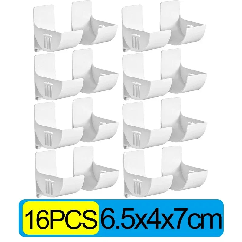 Wall Mounted Bin Bag & Cling Film Holder – Kitchen Organiser (2–20 Pack)