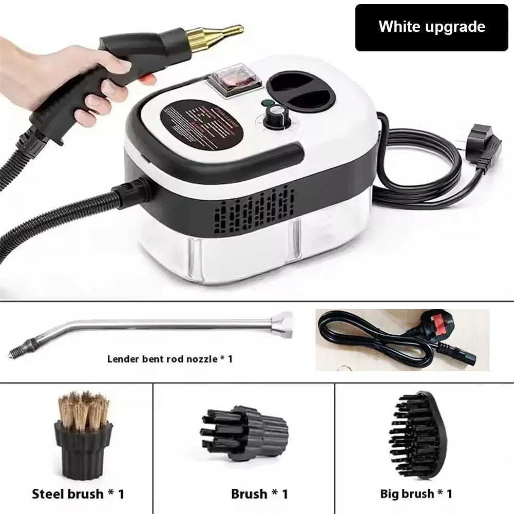 1200ML Handheld Steam Cleaner – 2500W High Pressure Multi-Surface Steamer