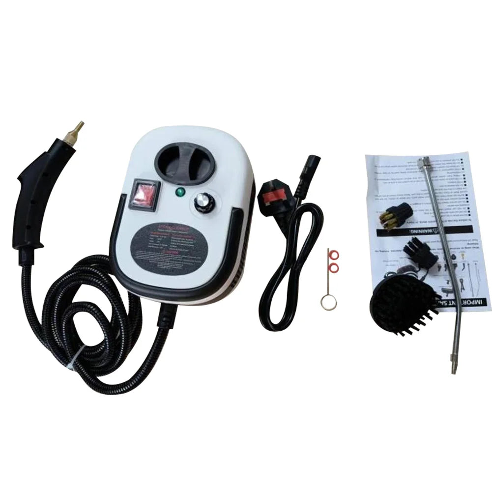 1200ML Handheld Steam Cleaner – 2500W High Pressure Multi-Surface Steamer