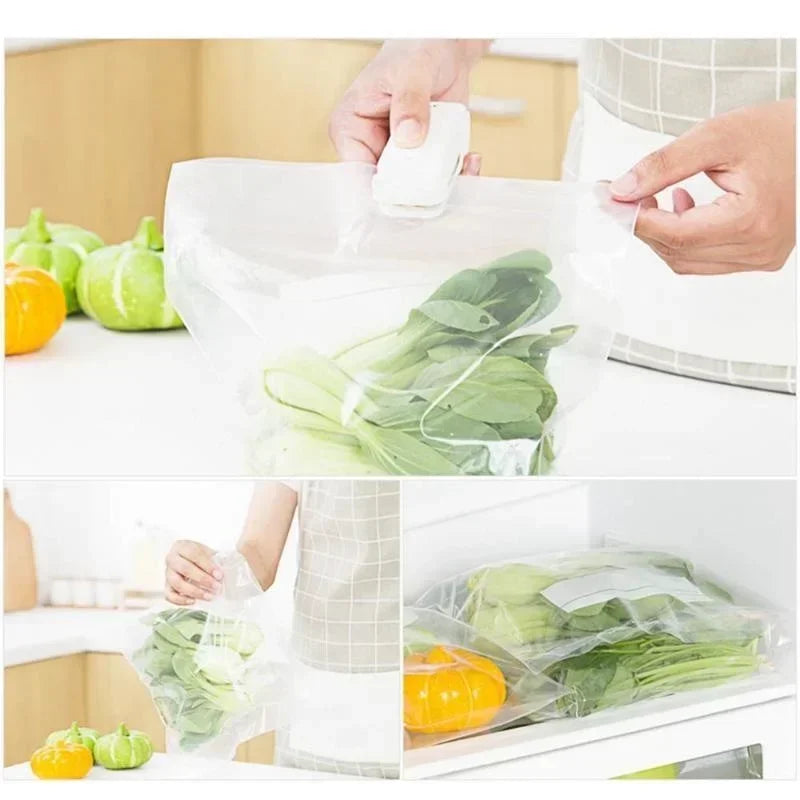 Mini Handheld Bag Sealer – Keep Food & Snacks Fresh Longer