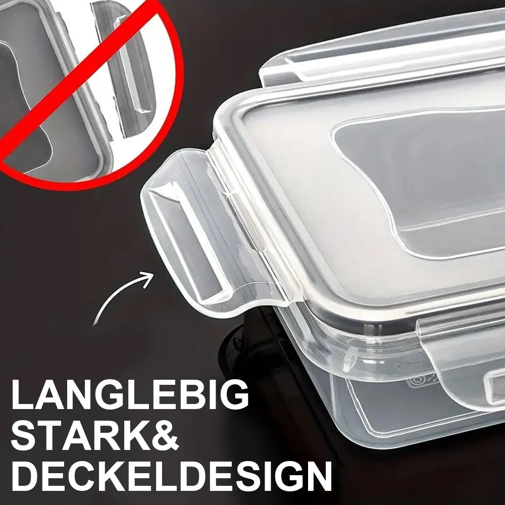 12-Piece Airtight Food Storage Box Set with Lids – Fridge & Meal Prep Organiser