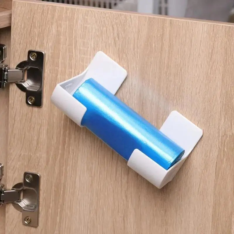 Wall Mounted Bin Bag Dispenser & Holder – Kitchen Organiser (2, 4 or 6 Pack)