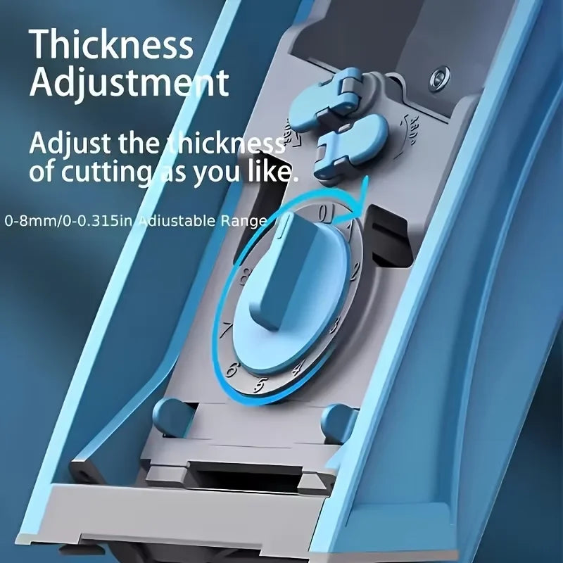 4-in-1 Adjustable Vegetable Slicer – Safe Mandoline with Julienne, Dicer & Slice Modes