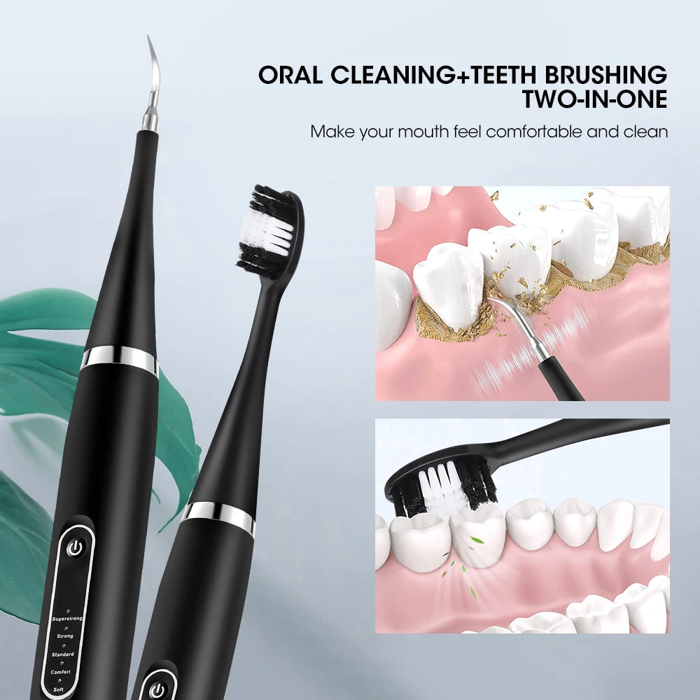 Electric Dental Scaler & Sonic Toothbrush – 5-Mode Teeth Whitening Cleaner